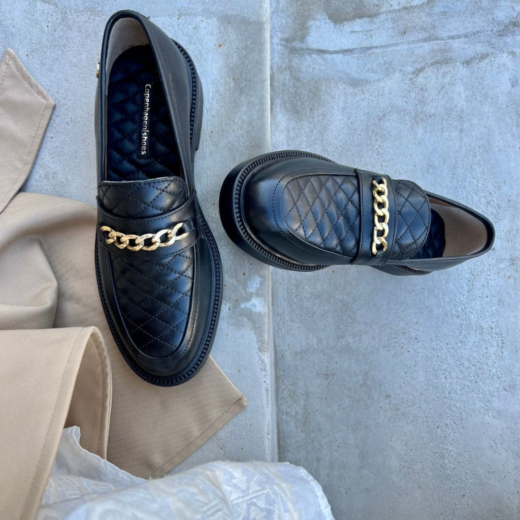 COPENHAGEN SHOES KAYLIEE LOAFER Loafers 0001 BLACK