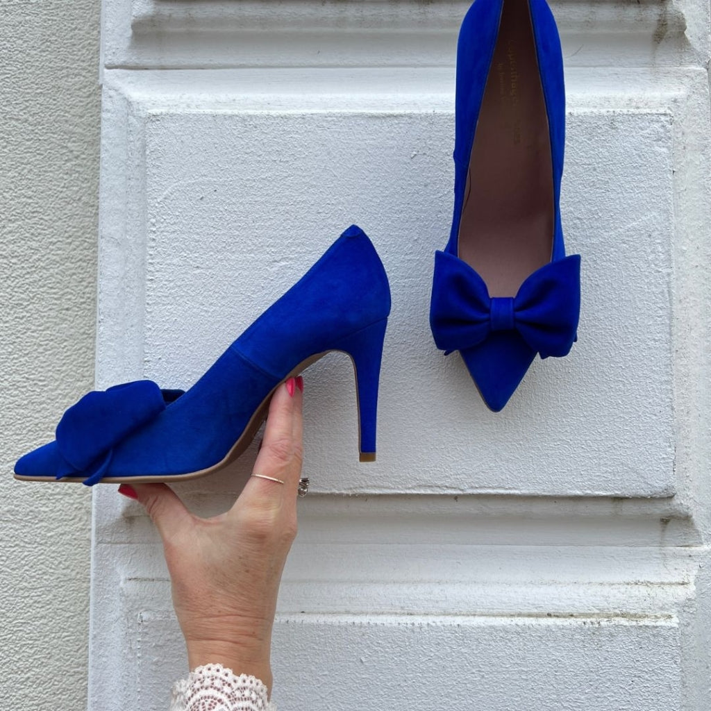 Copenhagen Shoes by Josefine Valentin MAITE 22 Stilettos 1202 ELECTRIC BLUE