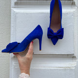 Copenhagen Shoes by Josefine Valentin MAITE 22 Heels 1202 ELECTRIC BLUE
