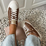 COPENHAGEN SHOES POSITIVELY Sneakers 7763 Taupe