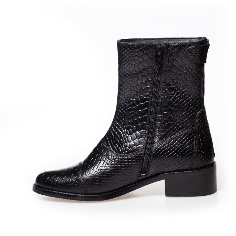 COPENHAGEN SHOES SHE BLACK Boot 001 Black