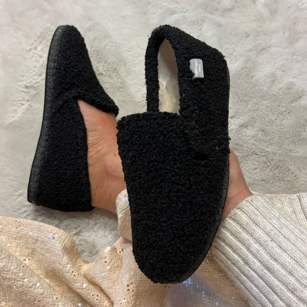 COPENHAGEN SHOES SNOW Slippers 0001 BLACK