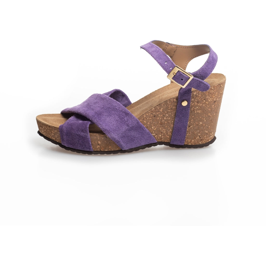 COPENHAGEN SHOES SUMMER VIBES Wedge sandals 2660 VIOLET