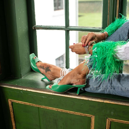 COPENHAGEN SHOES VIVE LA VIDA / Copenhagen Shoes by Josefine Valentin Stilettos 0027 GREEN